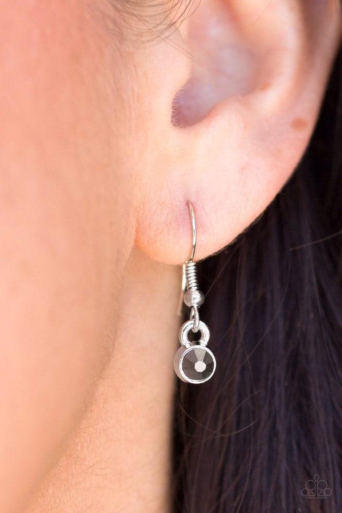 Lookin Like A Million Silver Necklace - Paparazzi Accessories - free matching earrings -CarasShop.com - Paparazzi Jewelry by Cara Jewels