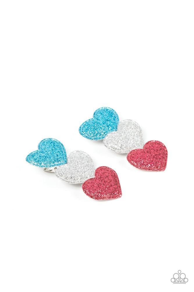 Love at First SPARKLE Multi Hair Clip - Paparazzi Accessories