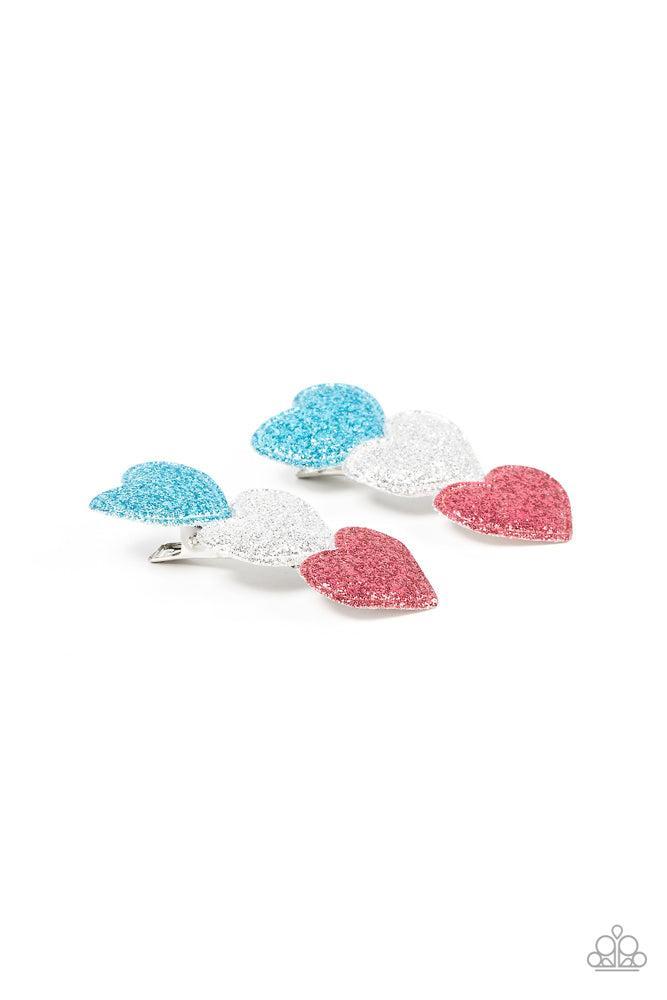 Love at First SPARKLE Multi Hair Clip - Paparazzi Accessories