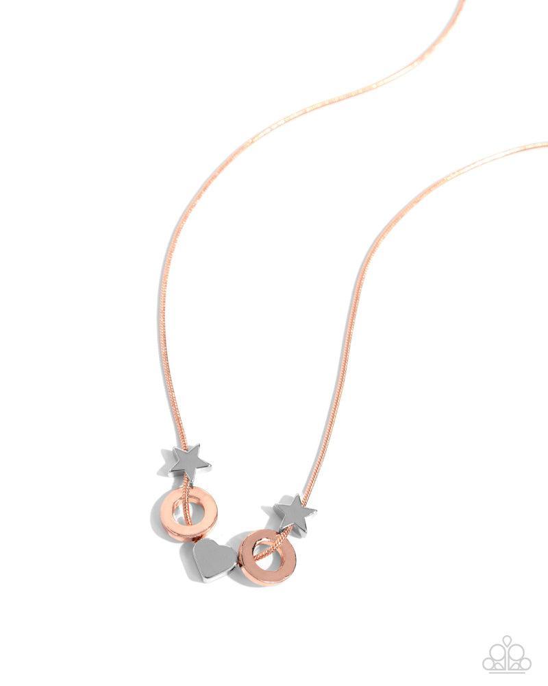 Low-Key Layers Copper Necklace - Paparazzi Accessories