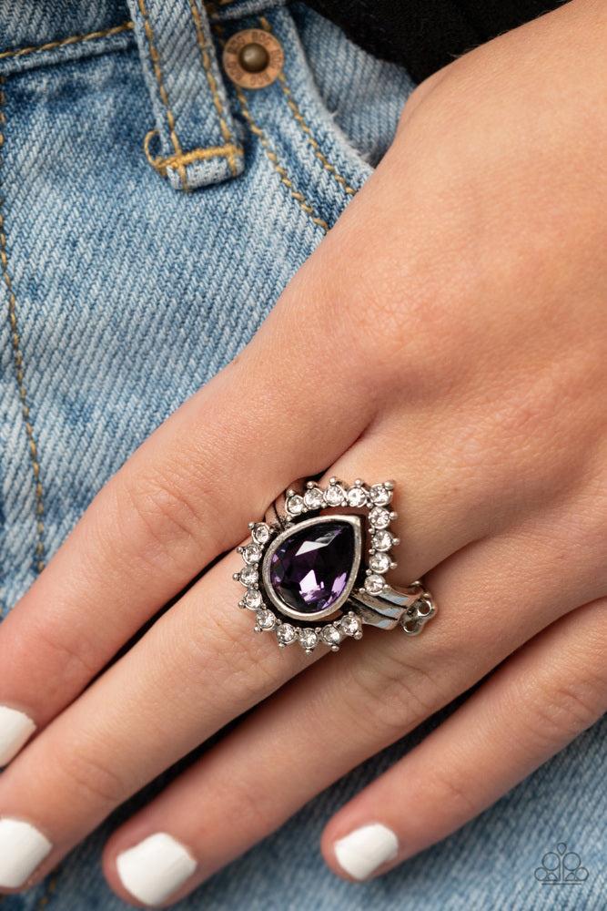Make Your TRADEMARK Purple Ring - Paparazzi Accessories