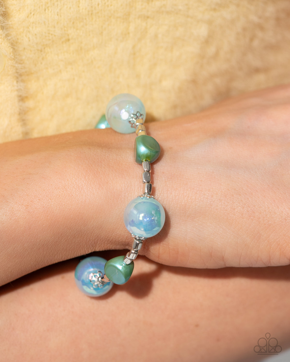 Malibu Model Blue Bracelet - Paparazzi Accessories