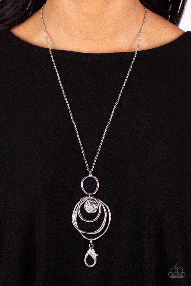 Mermaid Maestoso Blue Necklace - Paparazzi Accessories