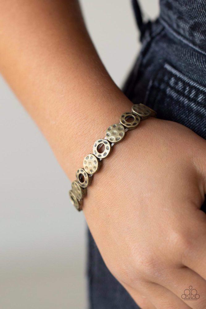 Metro Metalsmith Brass Bracelet - Paparazzi Accessories