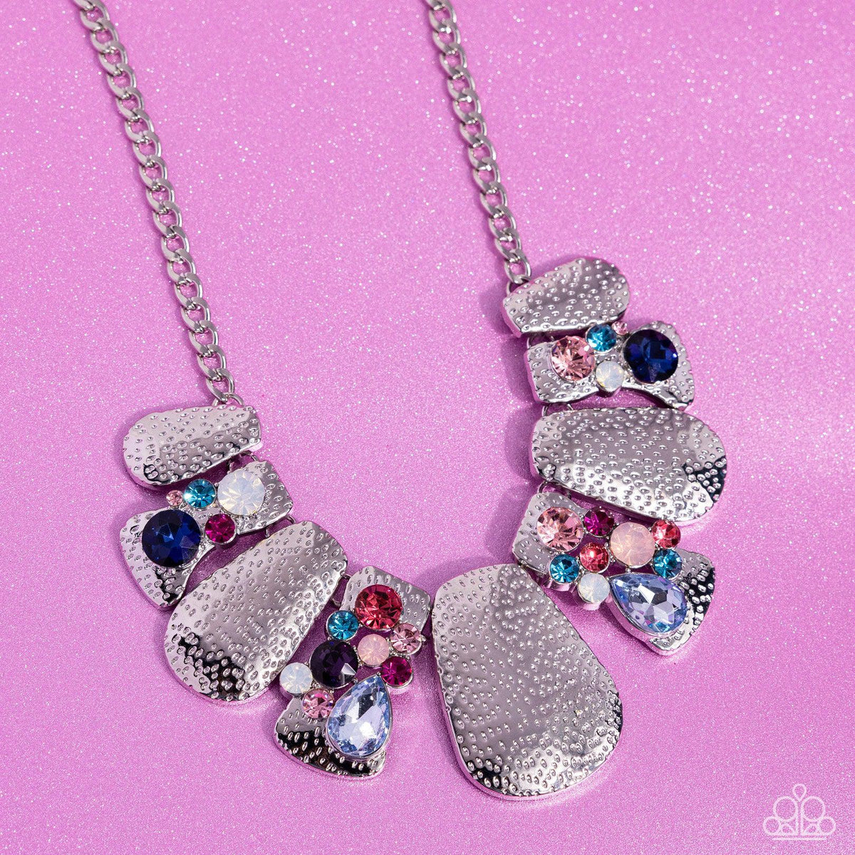 Multicolored Mayhem Multi Necklace - Paparazzi Accessories