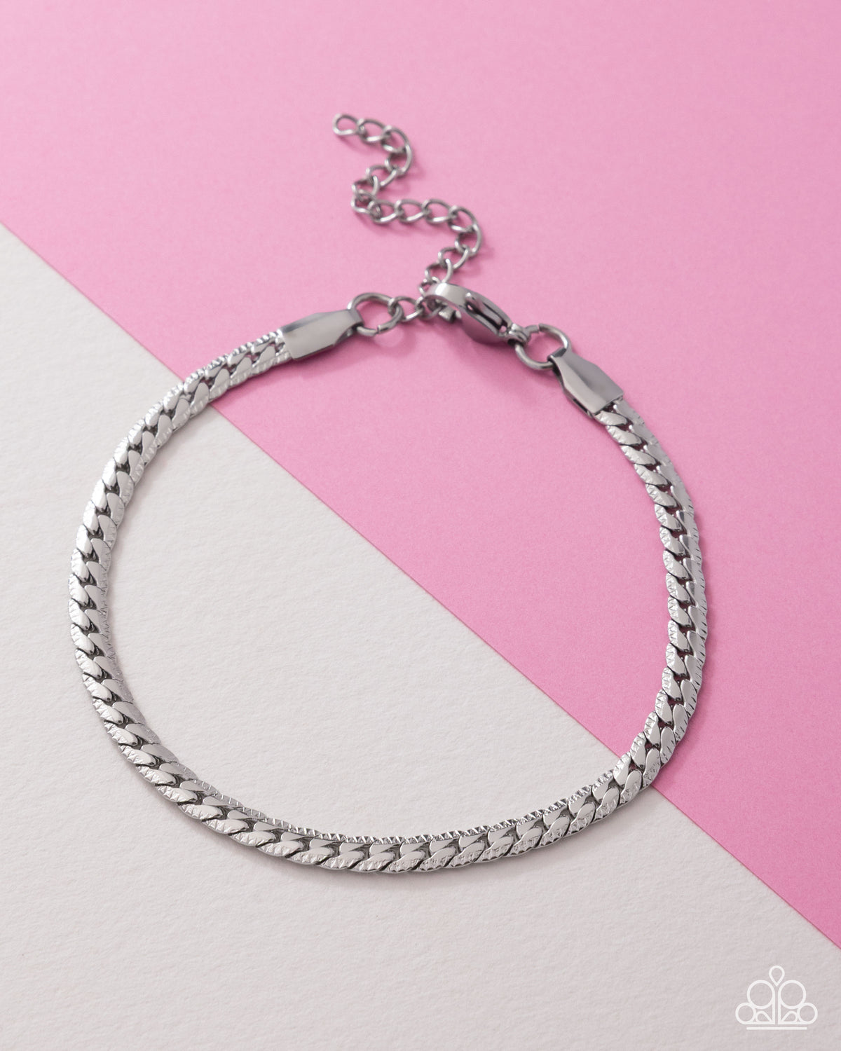 Musings Memory Silver Stainless Steel Bracelet - Paparazzi Accessories