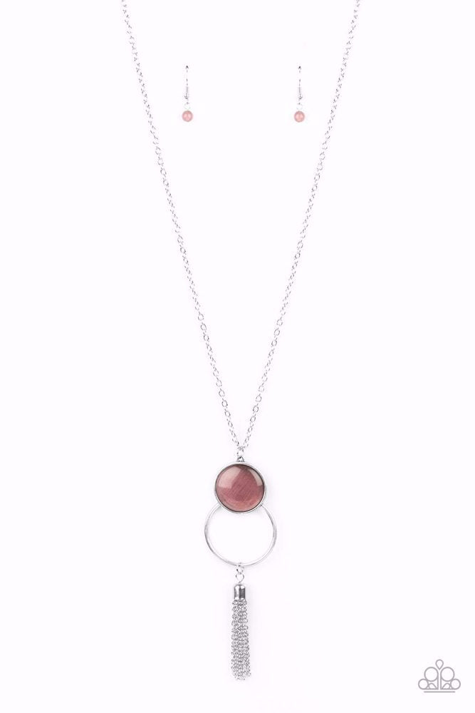 Nice To GLOW You Purple Necklace - Paparazzi Accessories