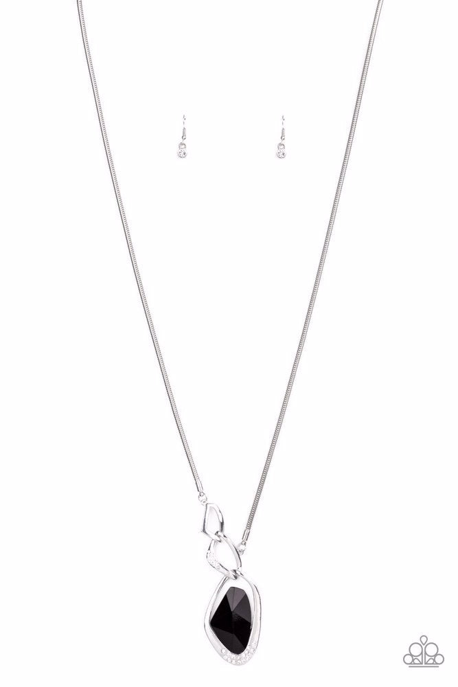 Optical Opulence Black Necklace - Paparazzi Accessories