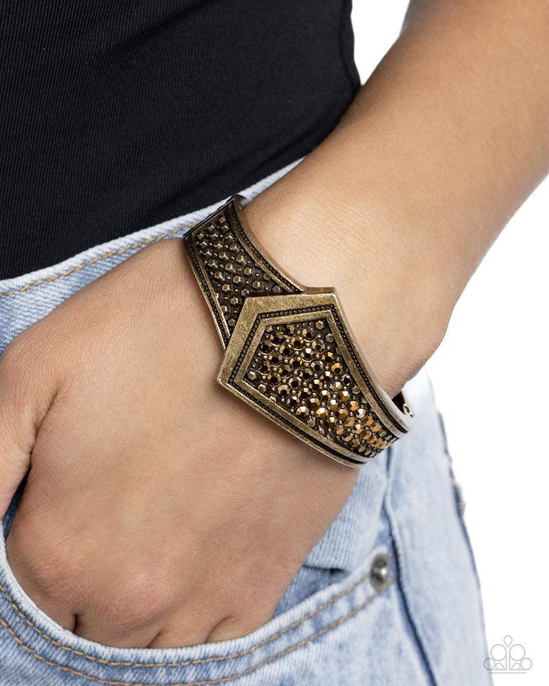 Order of the Arrow Brass Bracelet - Paparazzi Accessories