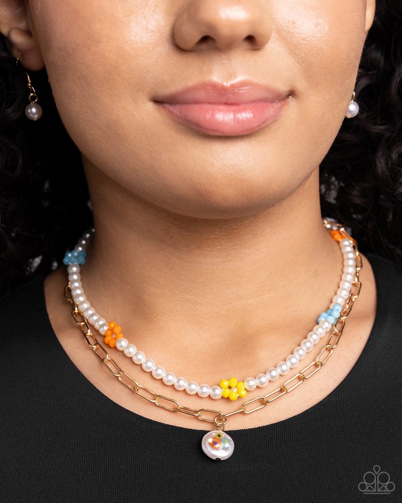 Painted Pageantry Multi Necklace - Paparazzi Accessories
