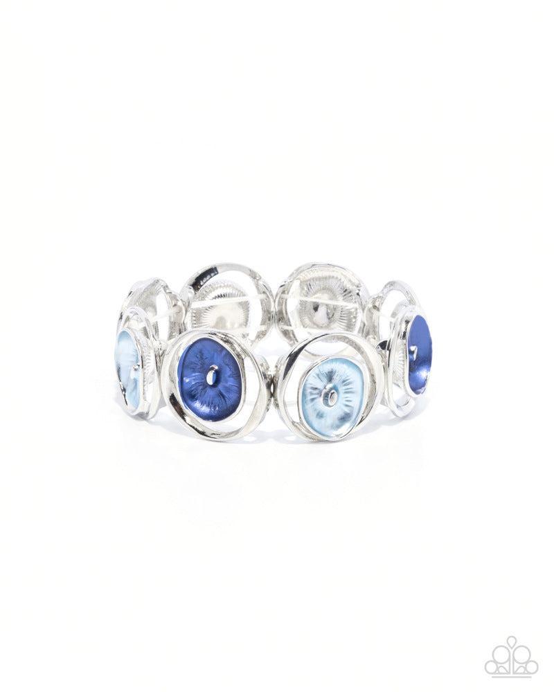 Painted Promise Blue Bracelet - Paparazzi Accessories