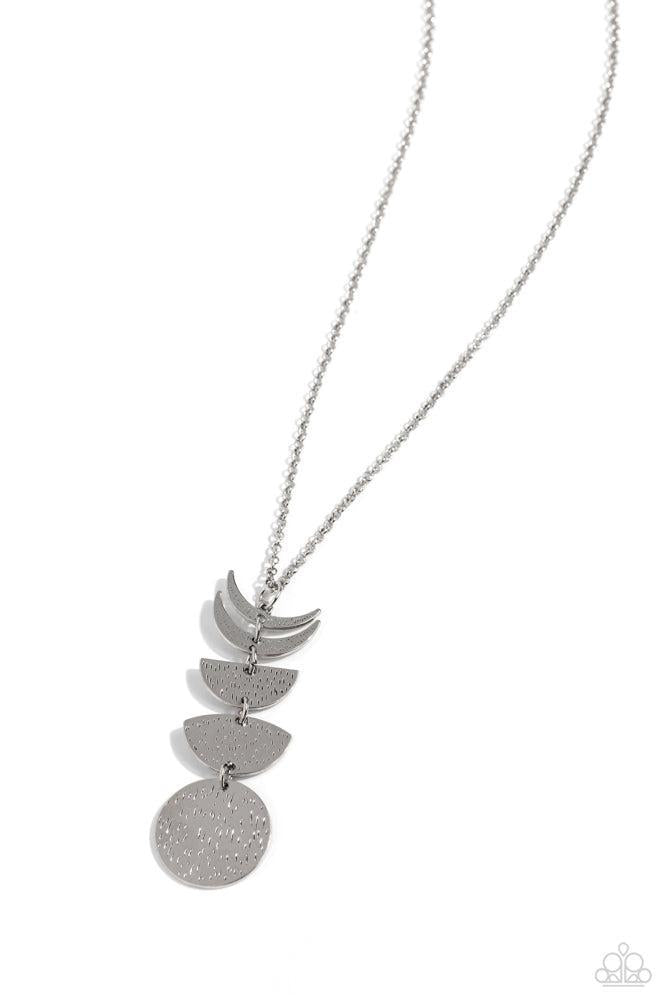 Phase Out Silver Necklace - Paparazzi Accessories