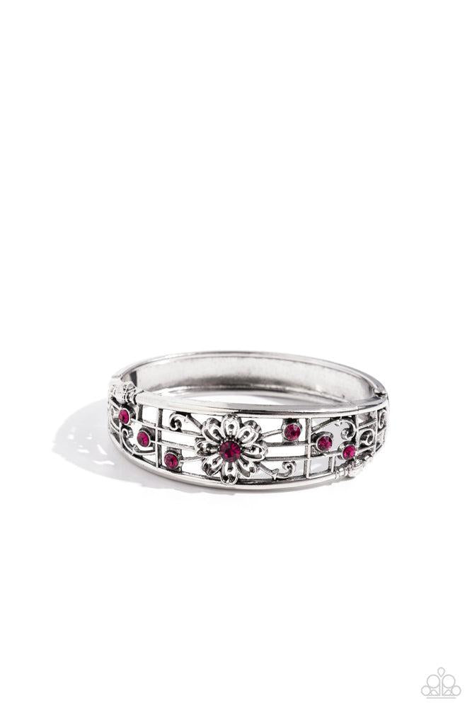 Prairie Musical Pink Bracelet - Paparazzi Accessories