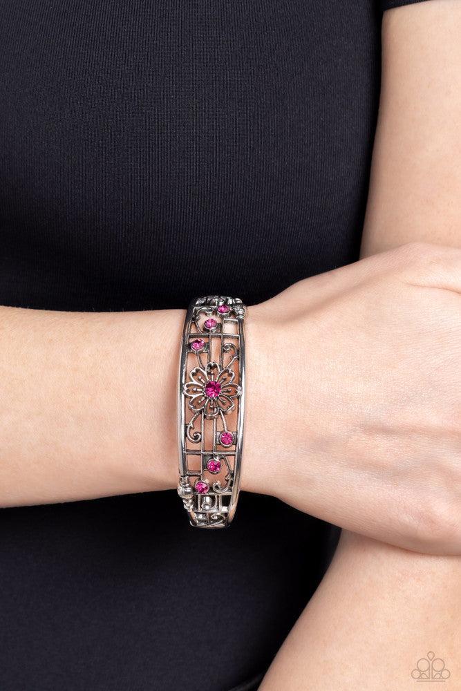 Prairie Musical Pink Bracelet - Paparazzi Accessories