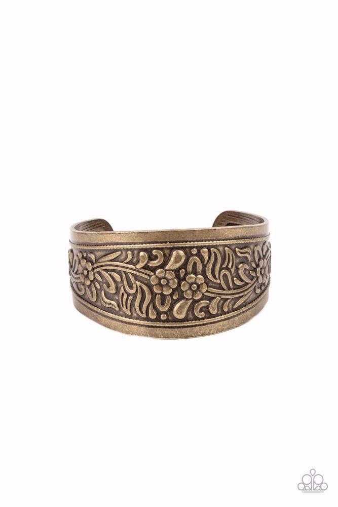 Purely Prairie Brass Bracelet - Paparazzi Accessories