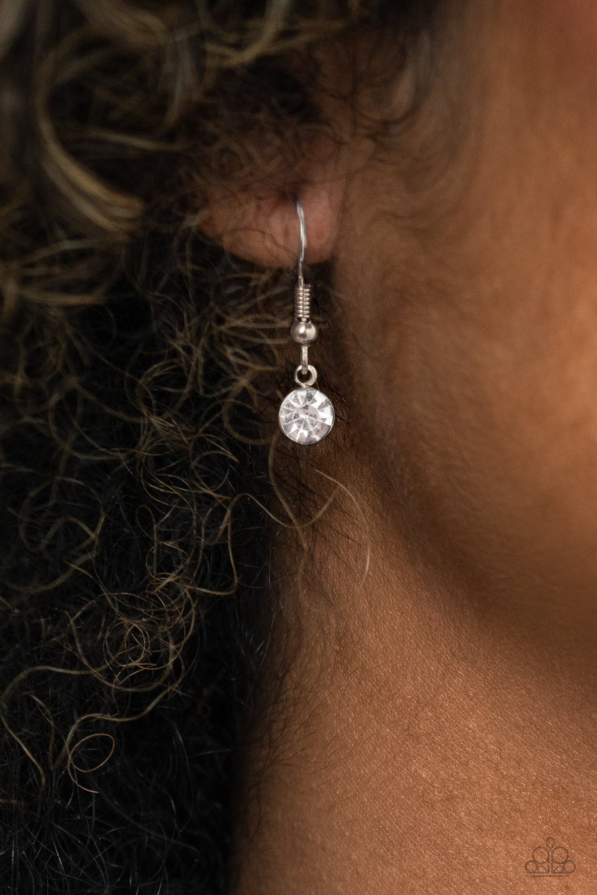 ROSE Without Saying... Pink Floral Necklace - Paparazzi Accessories - free matching earrings -CarasShop.com - Paparazzi Jewelry by Cara Jewels