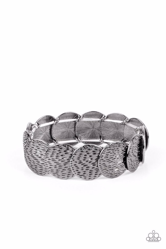 Radioactive Reflections Black Bracelet - Paparazzi Accessories