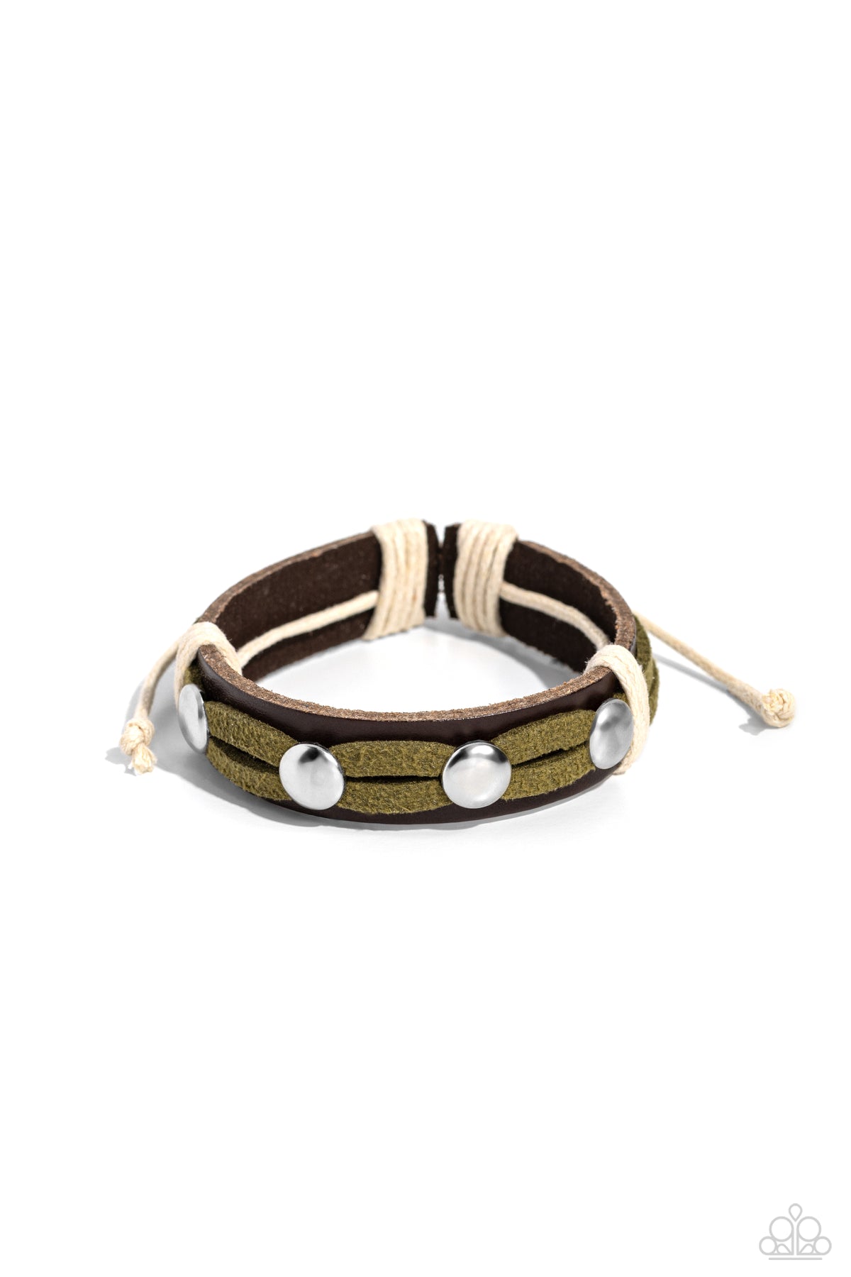 Ready to Ride Green Bracelet - Paparazzi Accessories