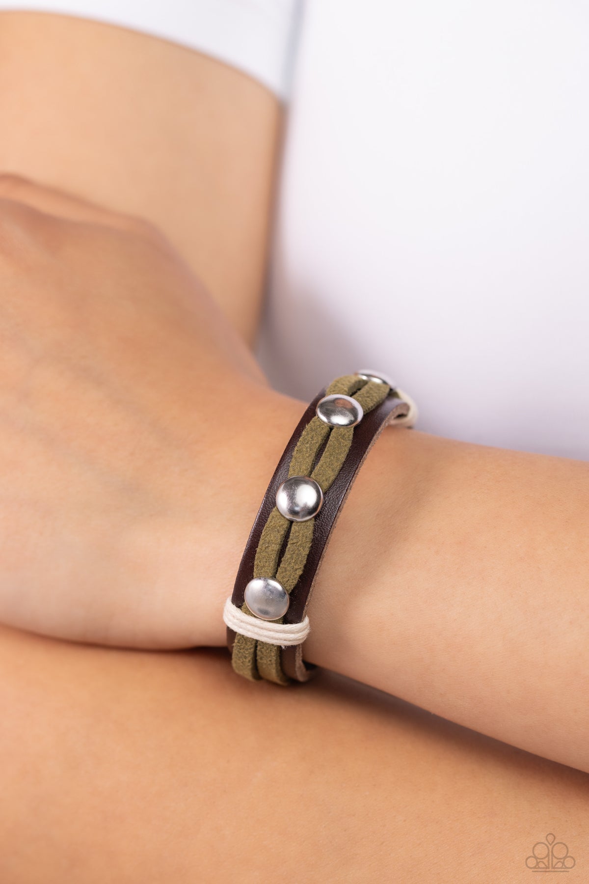 Ready to Ride Green Bracelet - Paparazzi Accessories