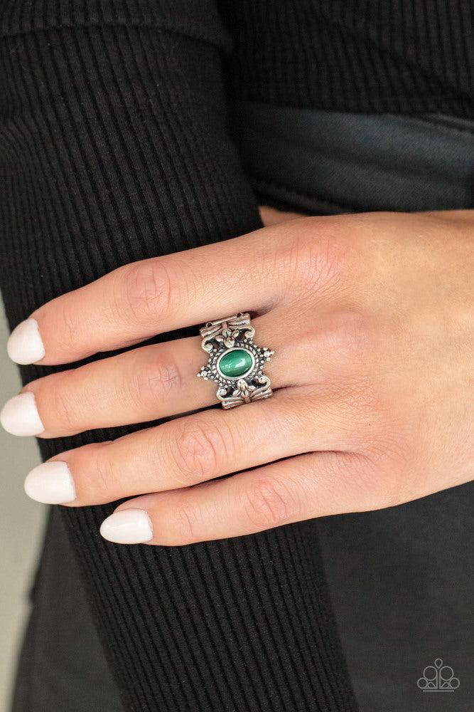Reformed Refinement Green Ring - Paparazzi Accessories