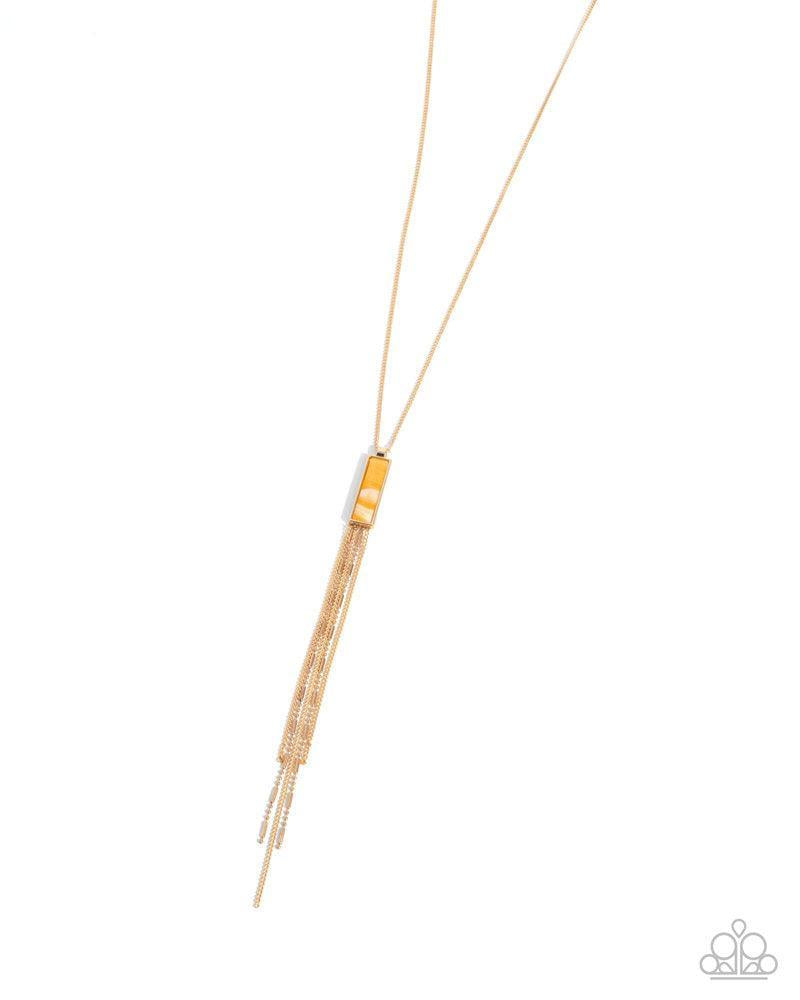 Refreshing Redemption Yellow Necklace - Paparazzi Accessories