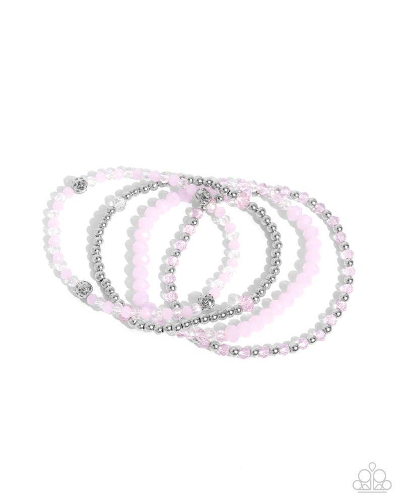 Ringing Endorsement Pink Bracelet - Paparazzi Accessories