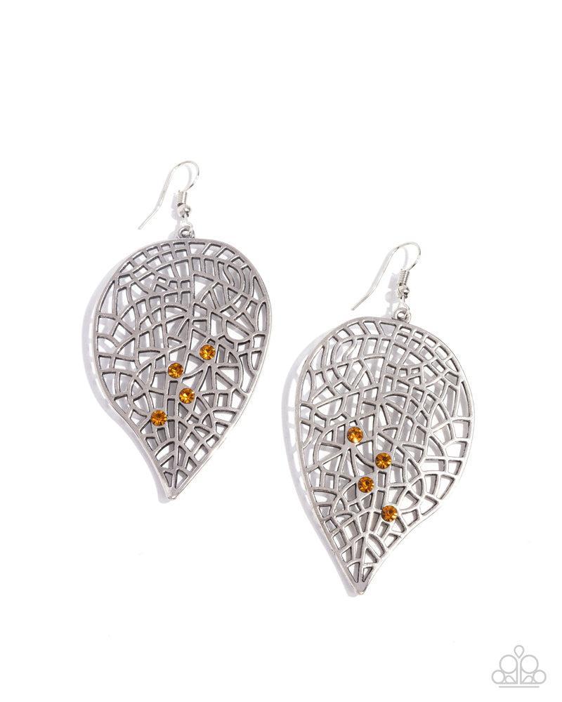 Seasonal Showcase Yellow Earrings - Paparazzi Accessories