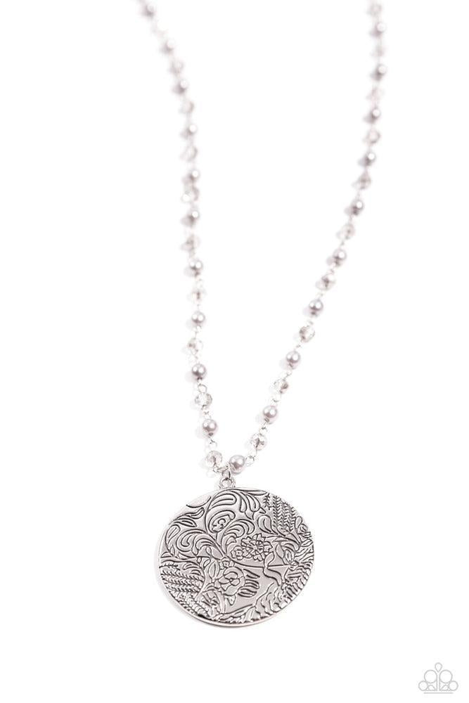 Secret Cottage Silver Necklace - Paparazzi Accessories