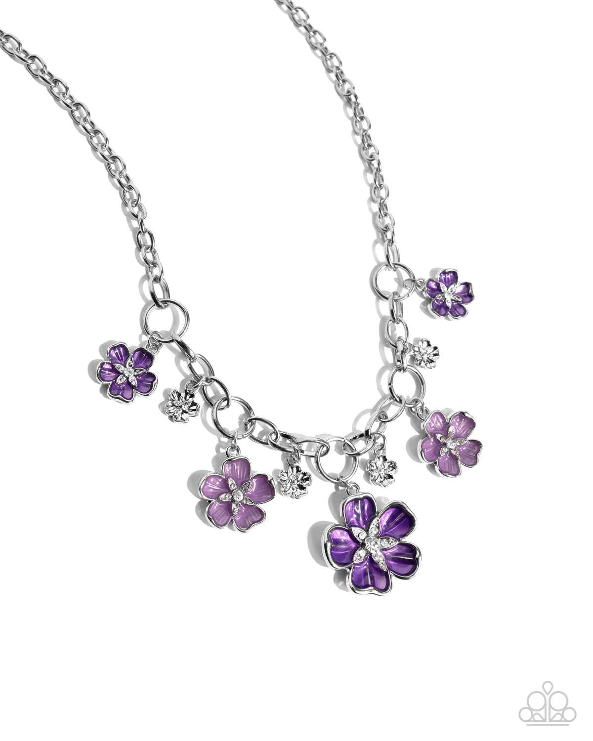 Secretive Sprig Purple Necklace - Paparazzi Accessories