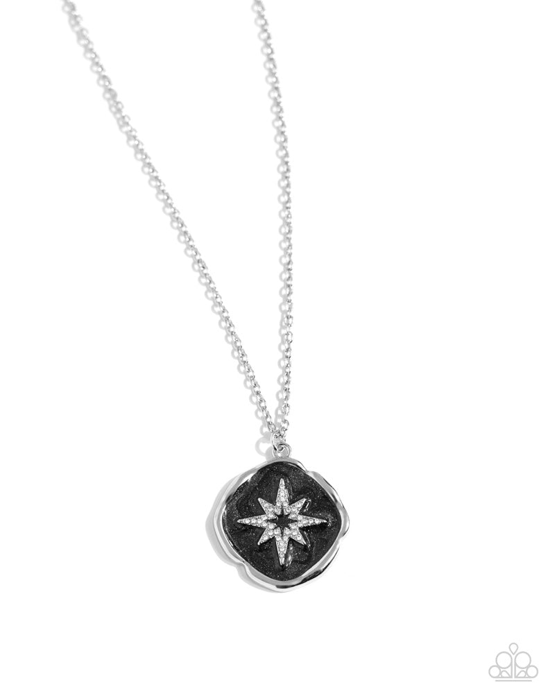 Soaring Stars Black Necklace - Paparazzi Accessories
