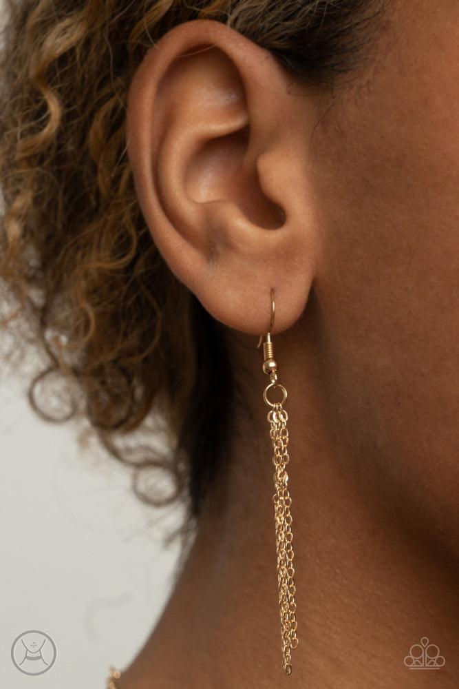 Taking it Easy Gold Necklace - Paparazzi Accessories