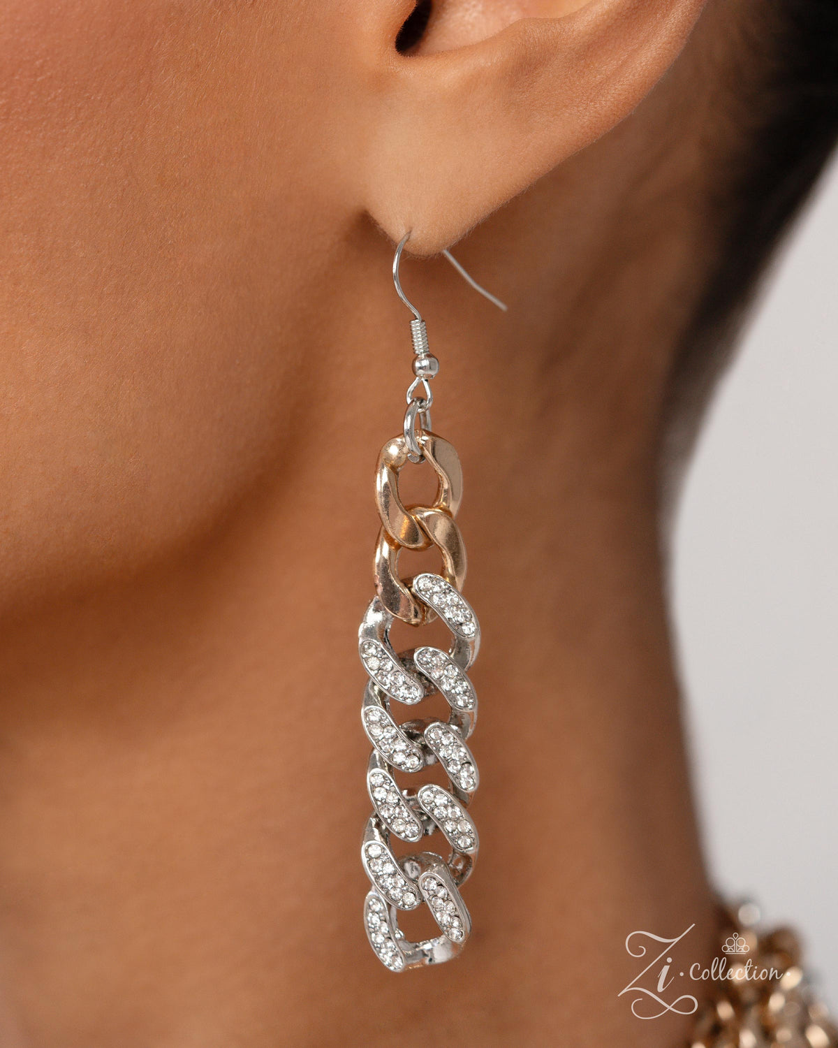 The Melvin 2024 Zi Signature Collection Necklace - Paparazzi Accessories - free matching earrings -CarasShop.com - Paparazzi Jewelry by Cara Jewels