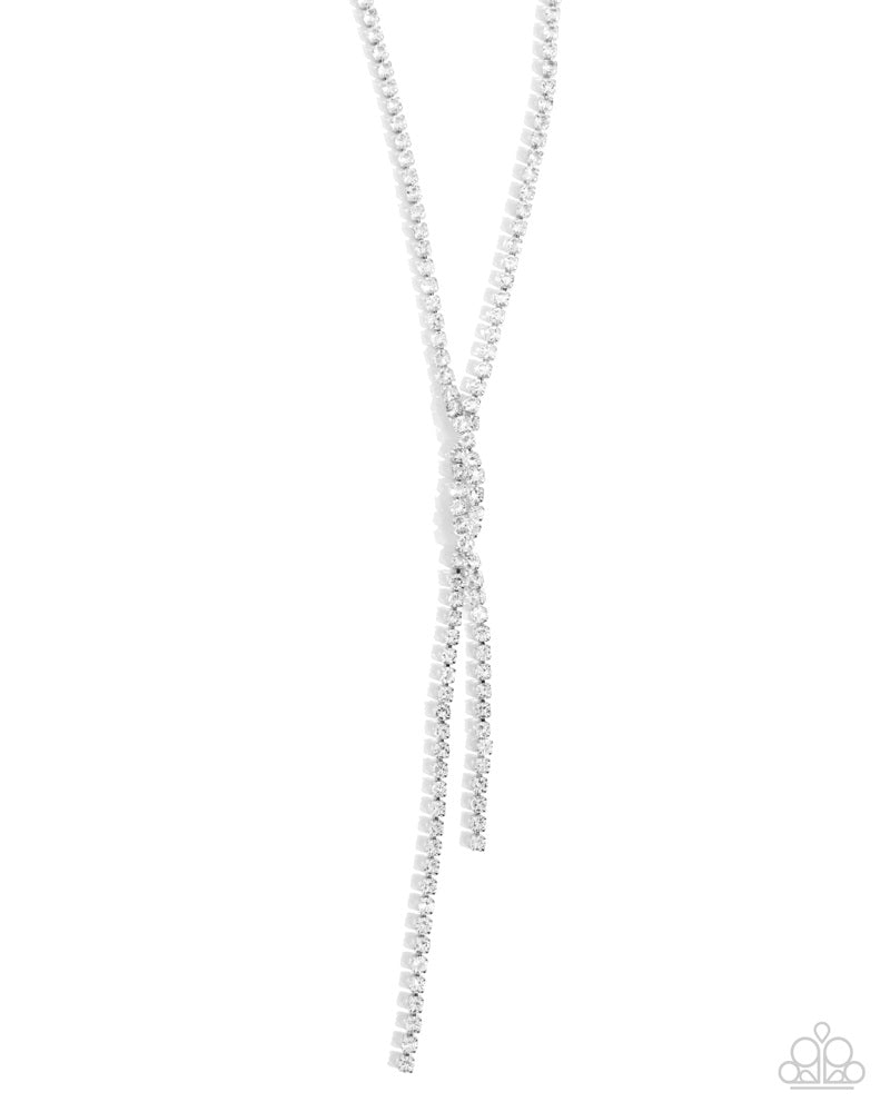 Timeless Team White Necklace - Paparazzi Accessories