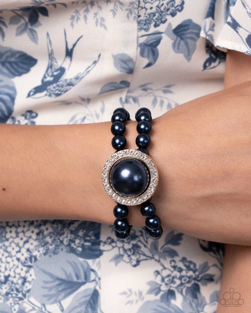 Valuable Victor Blue Bracelet - Paparazzi Accessories