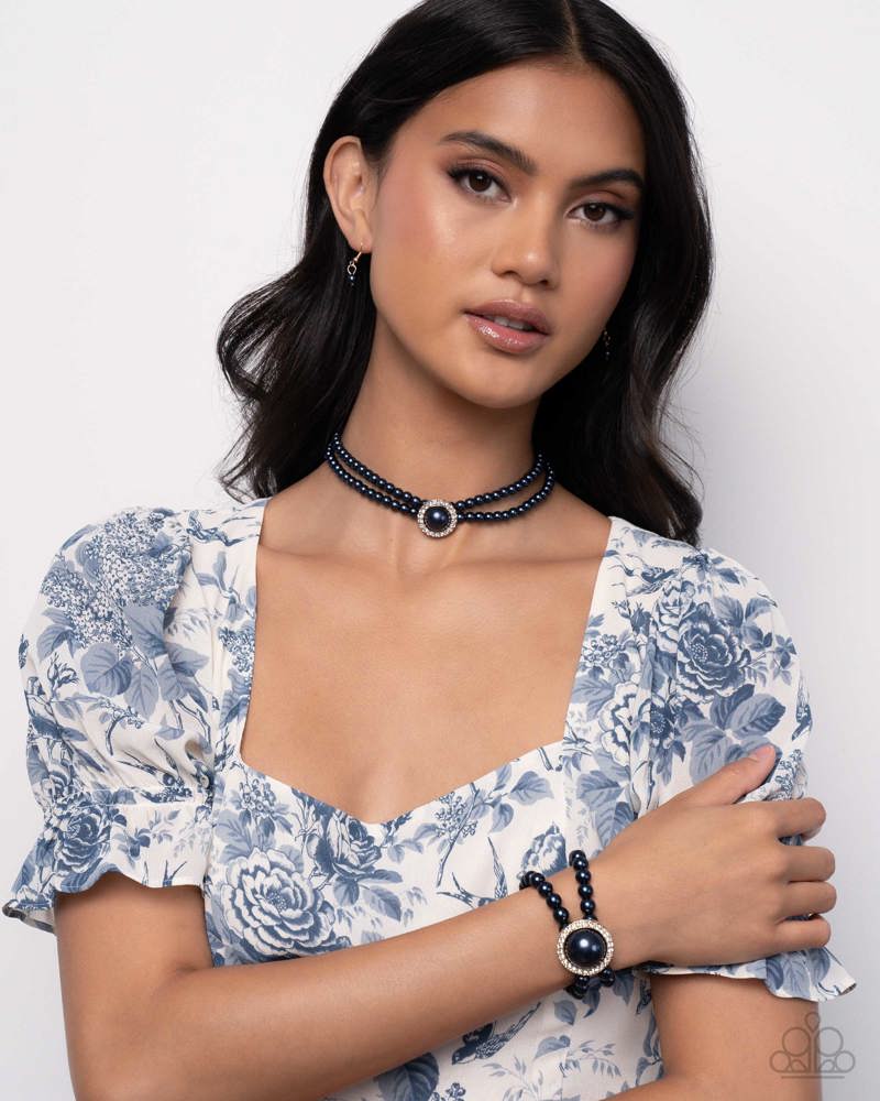Valuable Victor Blue Bracelet - Paparazzi Accessories