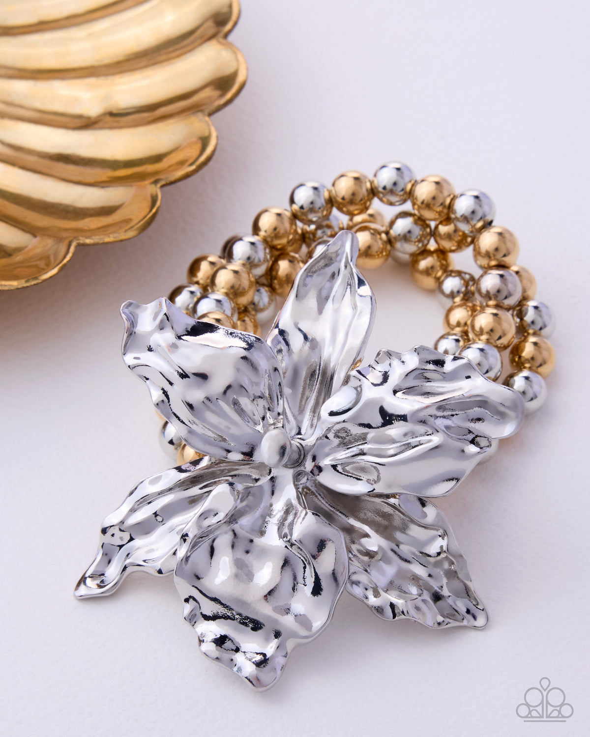 Wildflower Wager Multi Flower Bracelet - Paparazzi Accessories