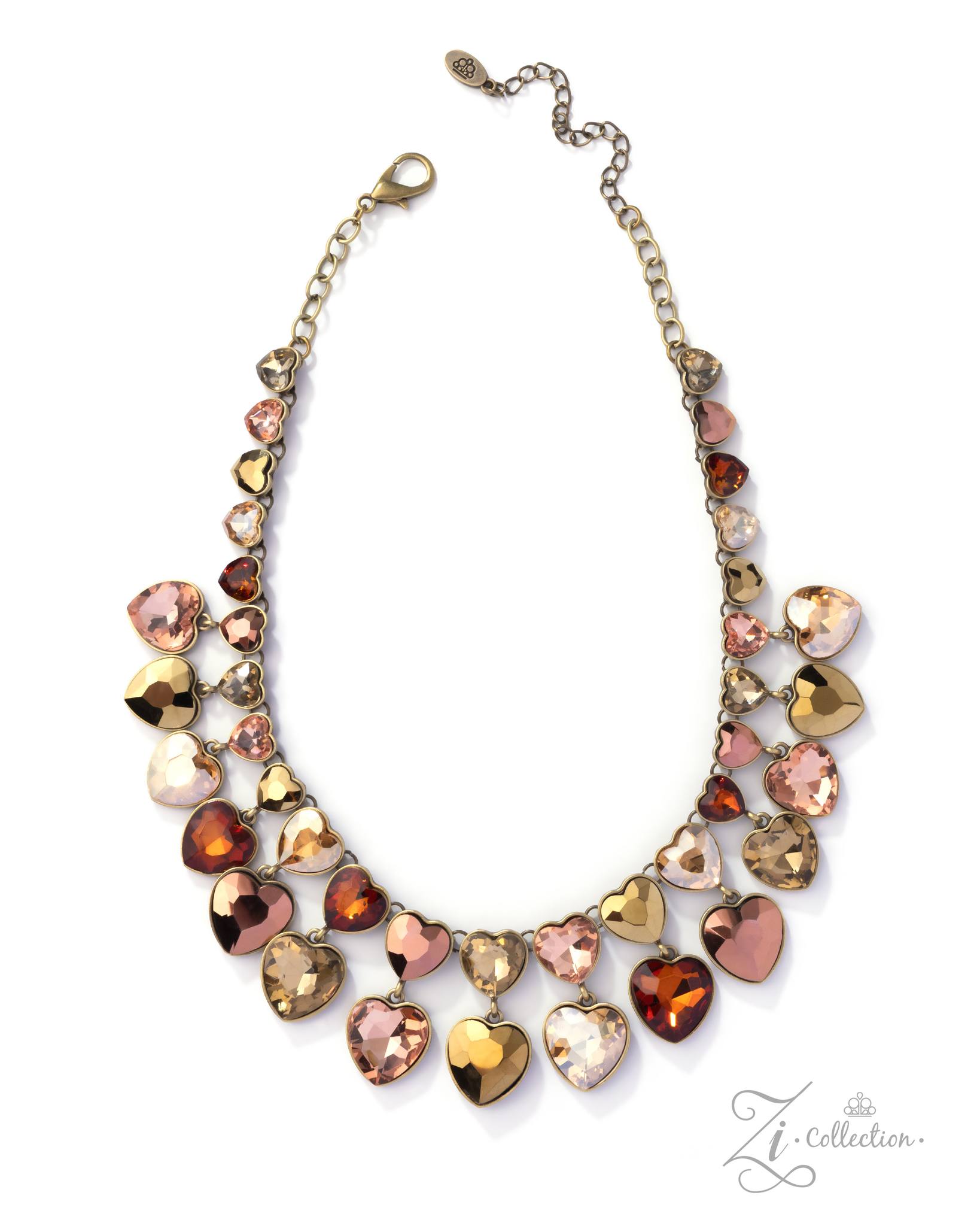 Affectionate 2025 Zi Collection Necklace - Paparazzi Accessories- lightbox - CarasShop.com - Paparazzi Jewelry by Cara Jewels