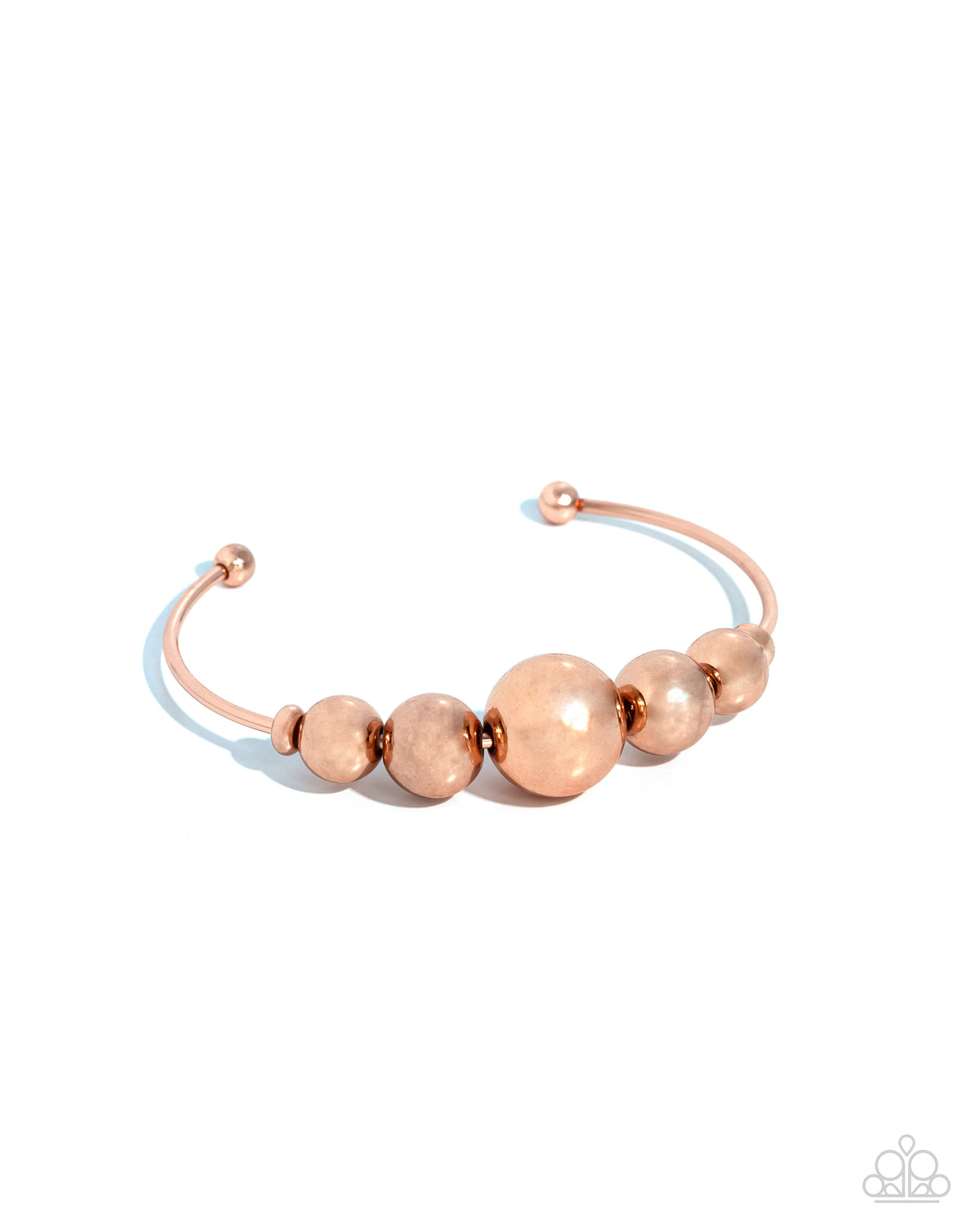 Bead Creed Copper Cuff Bracelet - Paparazzi Accessories- lightbox - CarasShop.com - Paparazzi Jewelry by Cara Jewels