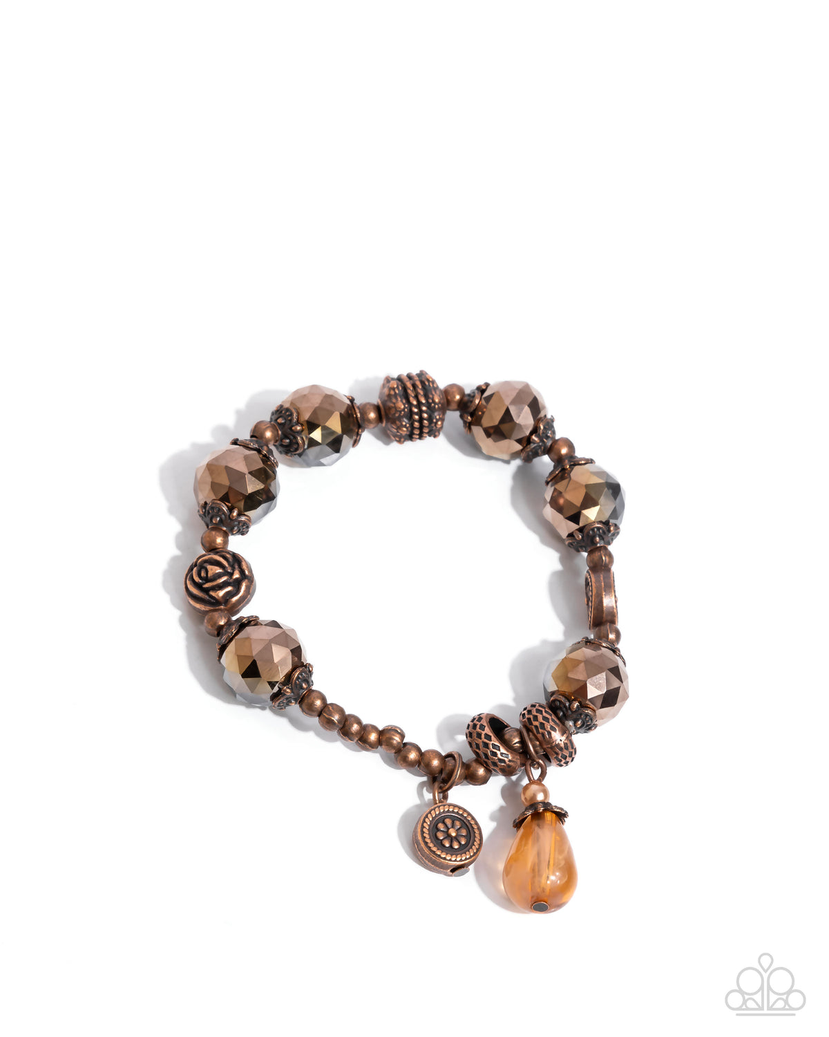 Better Off Copper Bracelet - Paparazzi Accessories- lightbox - CarasShop.com - Paparazzi Jewelry by Cara Jewels