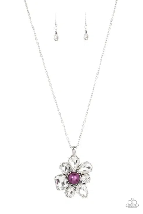 BLOOM Shaka-Laka Purple Necklace - Paparazzi Accessories- lightbox - CarasShop.com - Paparazzi Jewelry by Cara Jewels