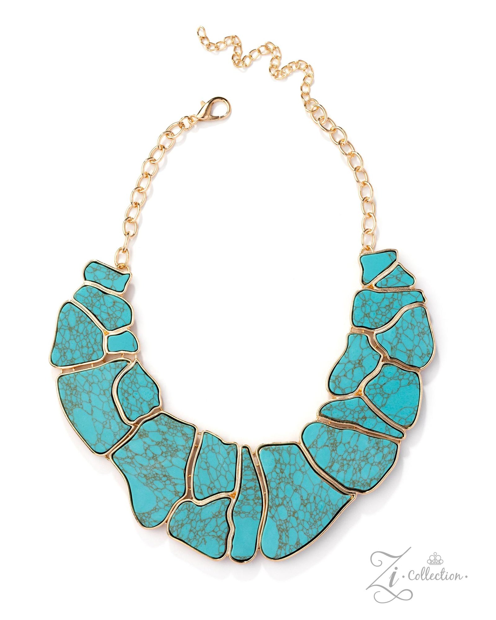 Boundless 2025 Zi Collection Necklace - Paparazzi Accessories- lightbox - CarasShop.com - Paparazzi Jewelry by Cara Jewels