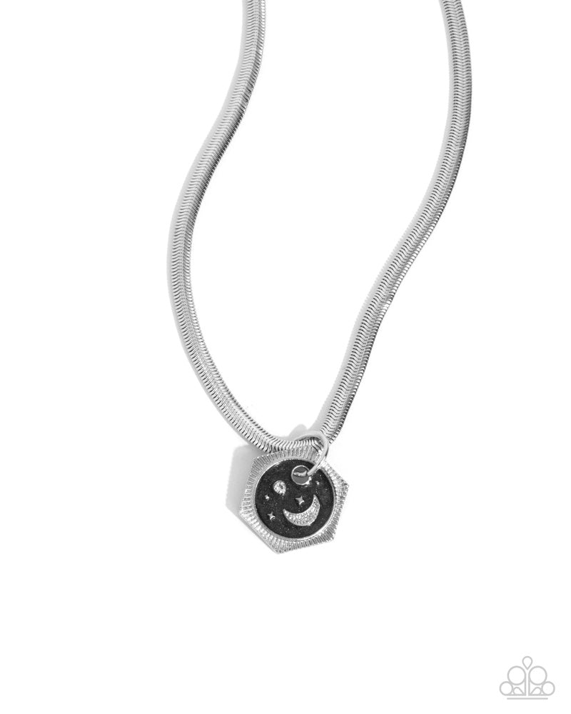 Celestial Catwalk Black Necklace - Paparazzi Accessories- lightbox - CarasShop.com - Paparazzi Jewelry by Cara Jewels