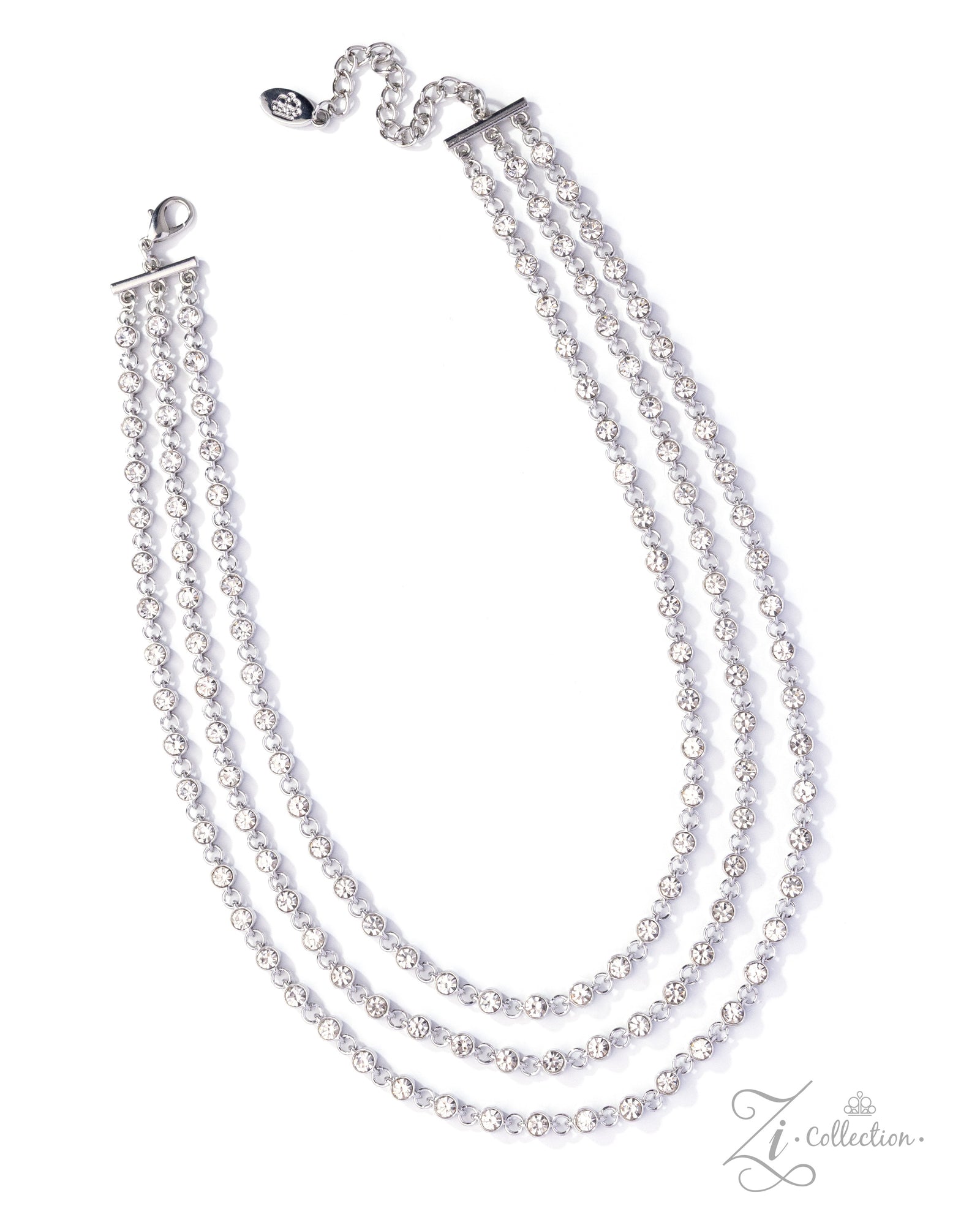 Demure 2025 Zi Collection Necklace - Paparazzi Accessories- lightbox - CarasShop.com - Paparazzi Jewelry by Cara Jewels