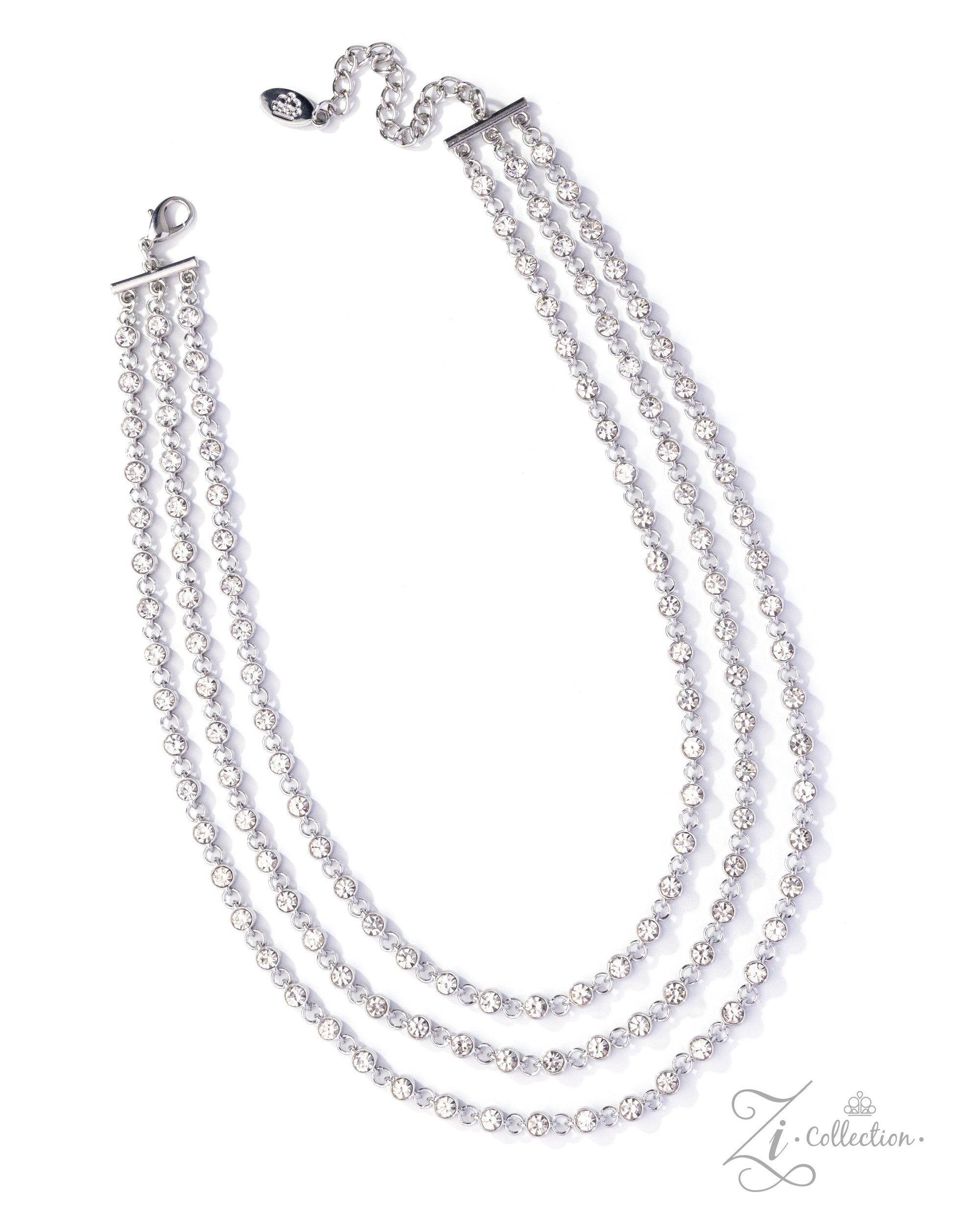 Demure 2025 Zi Collection Necklace - Paparazzi Accessories- lightbox - CarasShop.com - Paparazzi Jewelry by Cara Jewels