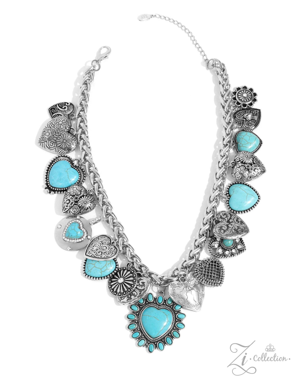Devoted 2024 Zi Collection Necklace - Paparazzi Accessories- lightbox - CarasShop.com - Paparazzi Jewelry by Cara Jewels