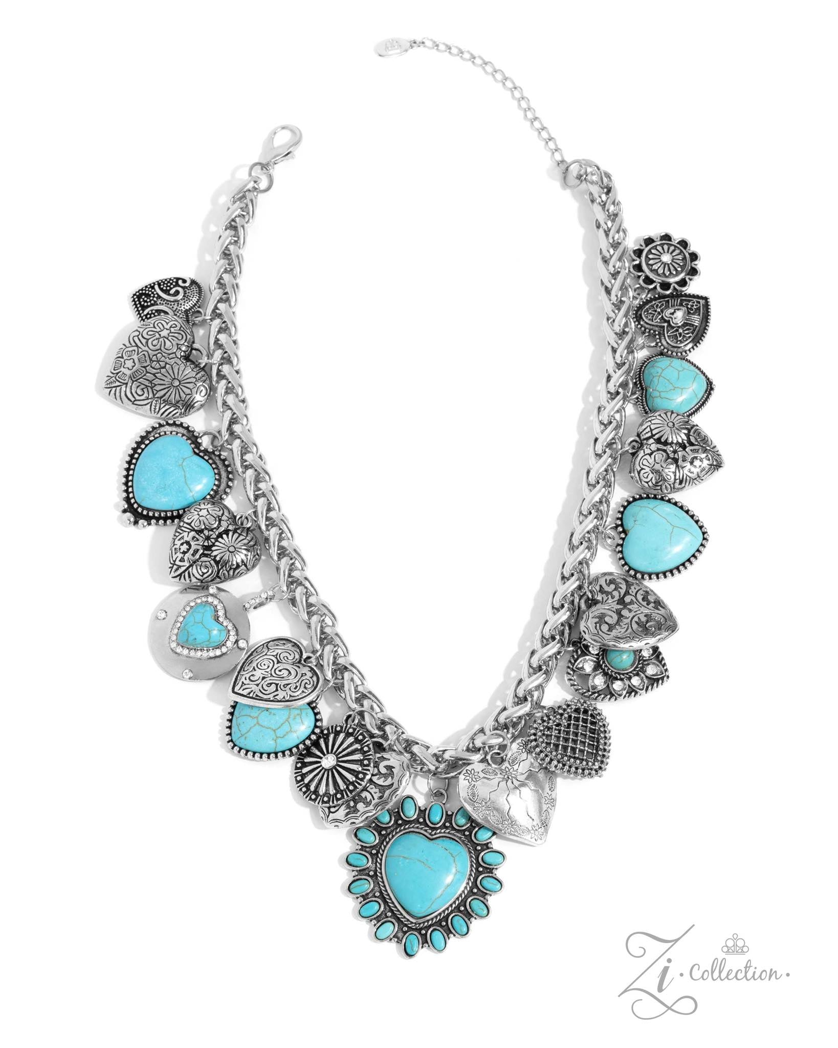 Devoted 2024 Zi Collection Necklace - Paparazzi Accessories- lightbox - CarasShop.com - Paparazzi Jewelry by Cara Jewels