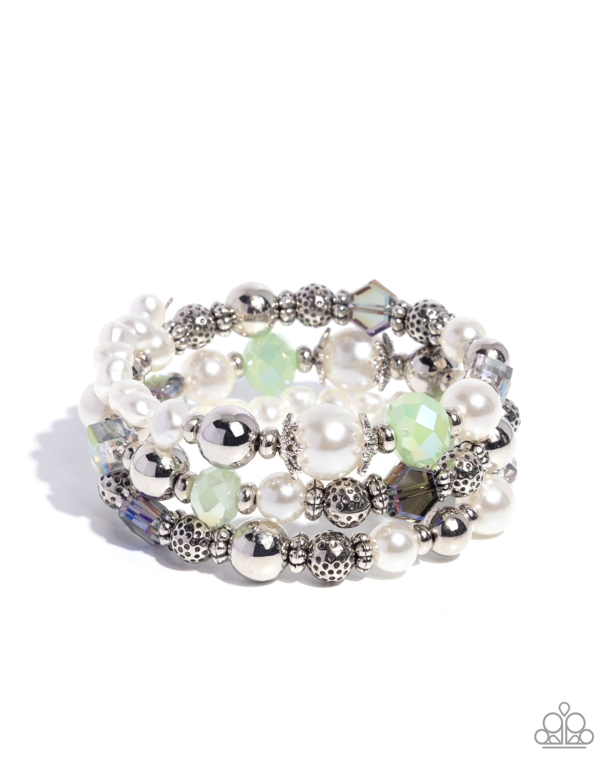 Devoted Dragonfly Multi Coil Bracelet - Paparazzi Accessories- lightbox - CarasShop.com - Paparazzi Jewelry by Cara Jewels