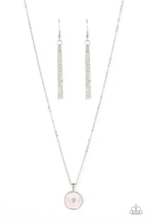 Do What You Love Pink Necklace - Paparazzi Accessories- lightbox - CarasShop.com - Paparazzi Jewelry by Cara Jewels