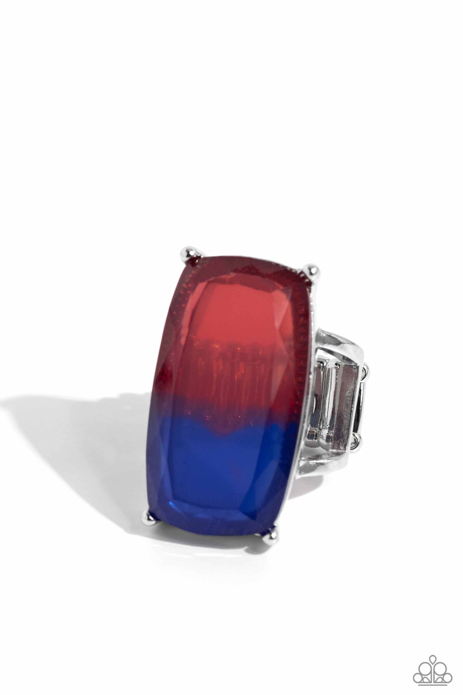 Dramatic Duo Multi Ring - Paparazzi Accessories- lightbox - CarasShop.com - Paparazzi Jewelry by Cara Jewels
