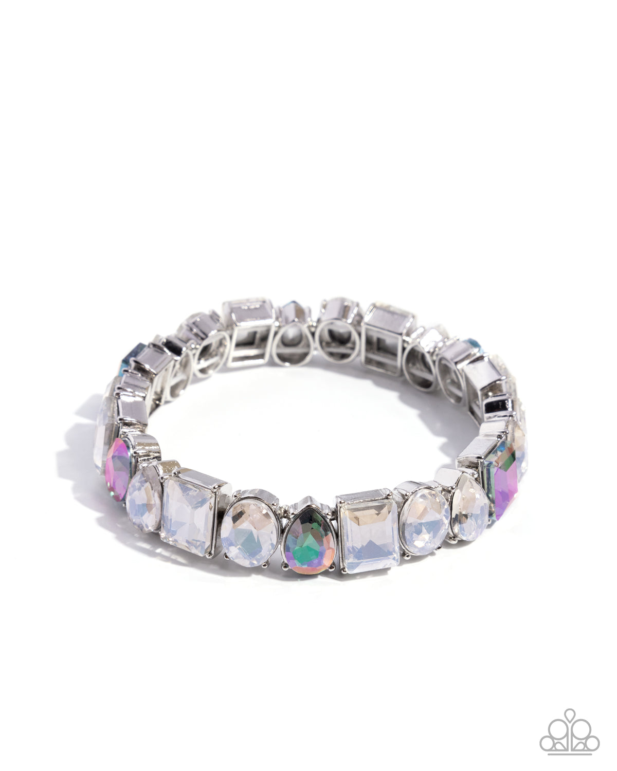Eclectic Establishment Multi Gem Bracelet - Paparazzi Accessories- lightbox - CarasShop.com - Paparazzi Jewelry by Cara Jewels
